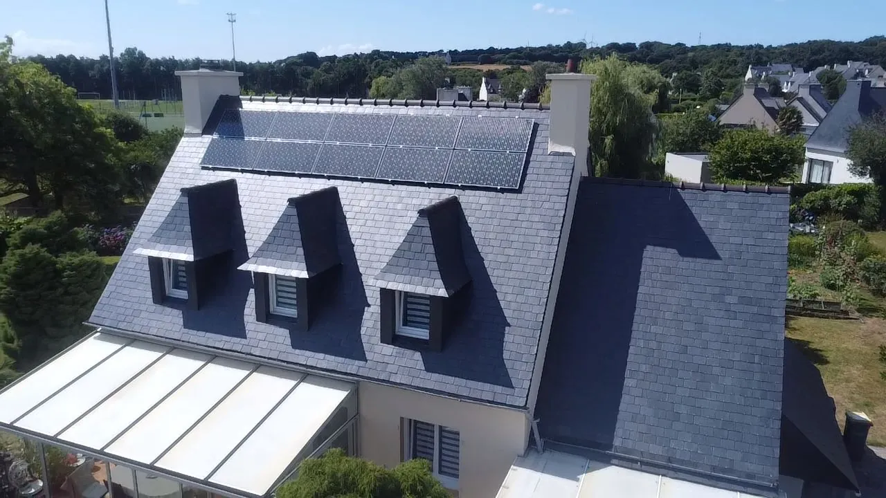 Toiture en ardoise à Brest